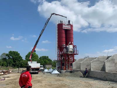 Proizvodnja i prodaja betona, betonara Novska