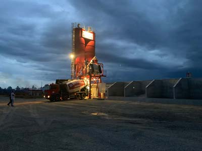 Proizvodnja i prodaja betona, betonara Novska