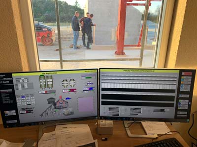 Proizvodnja i prodaja betona, betonara Novska