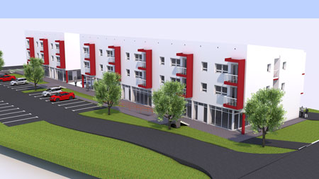 POSLOVNO STAMBENA ZGRADA, Sisačko moslavačka županija, grad Novska