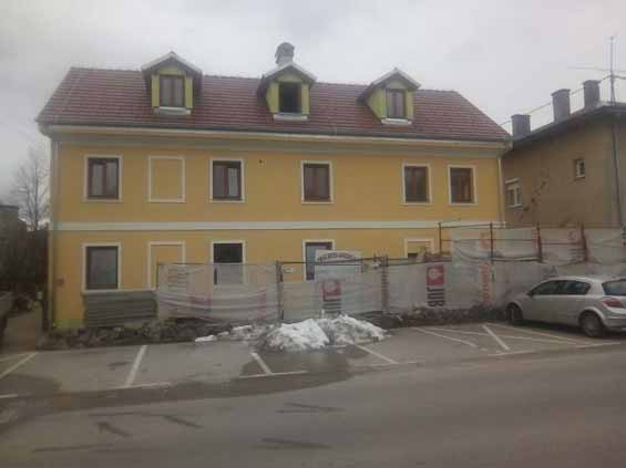 Izgradnja apartmana Slunj