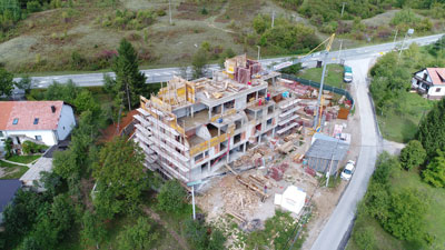 Izgradnja hotela Čatrnja