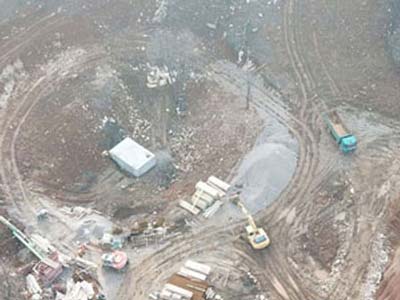 Izgradnja kampa Smoljanec