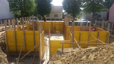 Izgradnja obiteljske kuće Novska