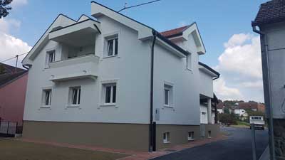 Izgradnja obiteljske kuće Novska