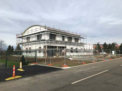 Izgradnja zgrade Hrvatske vode Novska