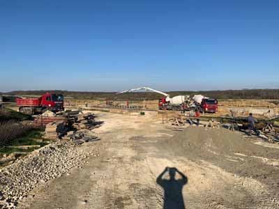 Izgradnja farme Bjelovar