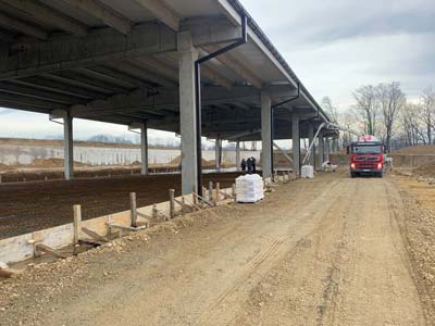 Izgradnja skladišnog pogona Vukelić