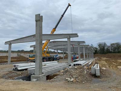 Izgradnja skladišnog pogona Vukelić