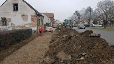 Izgradnja javnih nogostupa